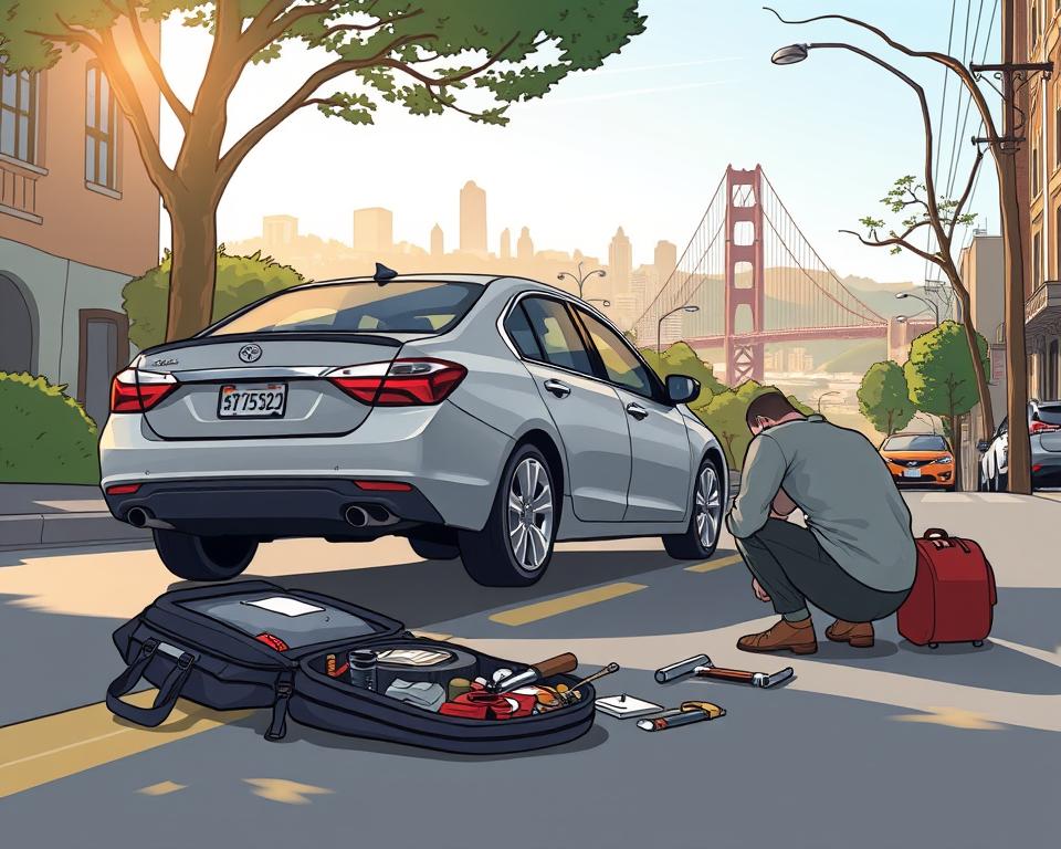 tire change San Francisco